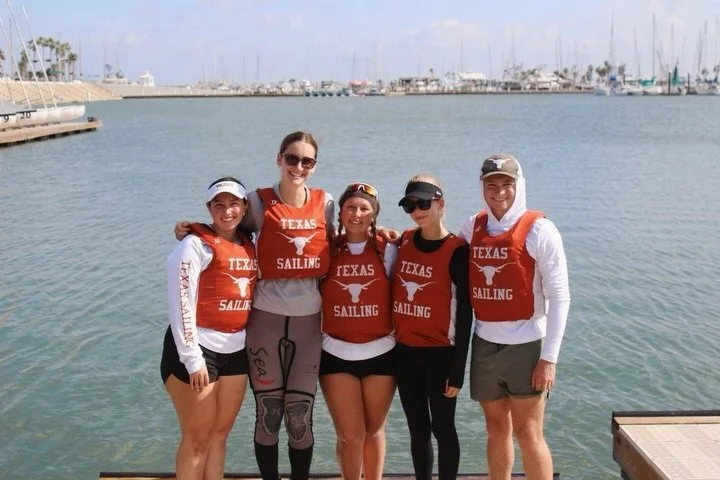 The team had a great time competing with heavy winds in Corpus Christi last weekend for Singlehand and Lonestar! ⛵️🌊

#hookem #texassailing