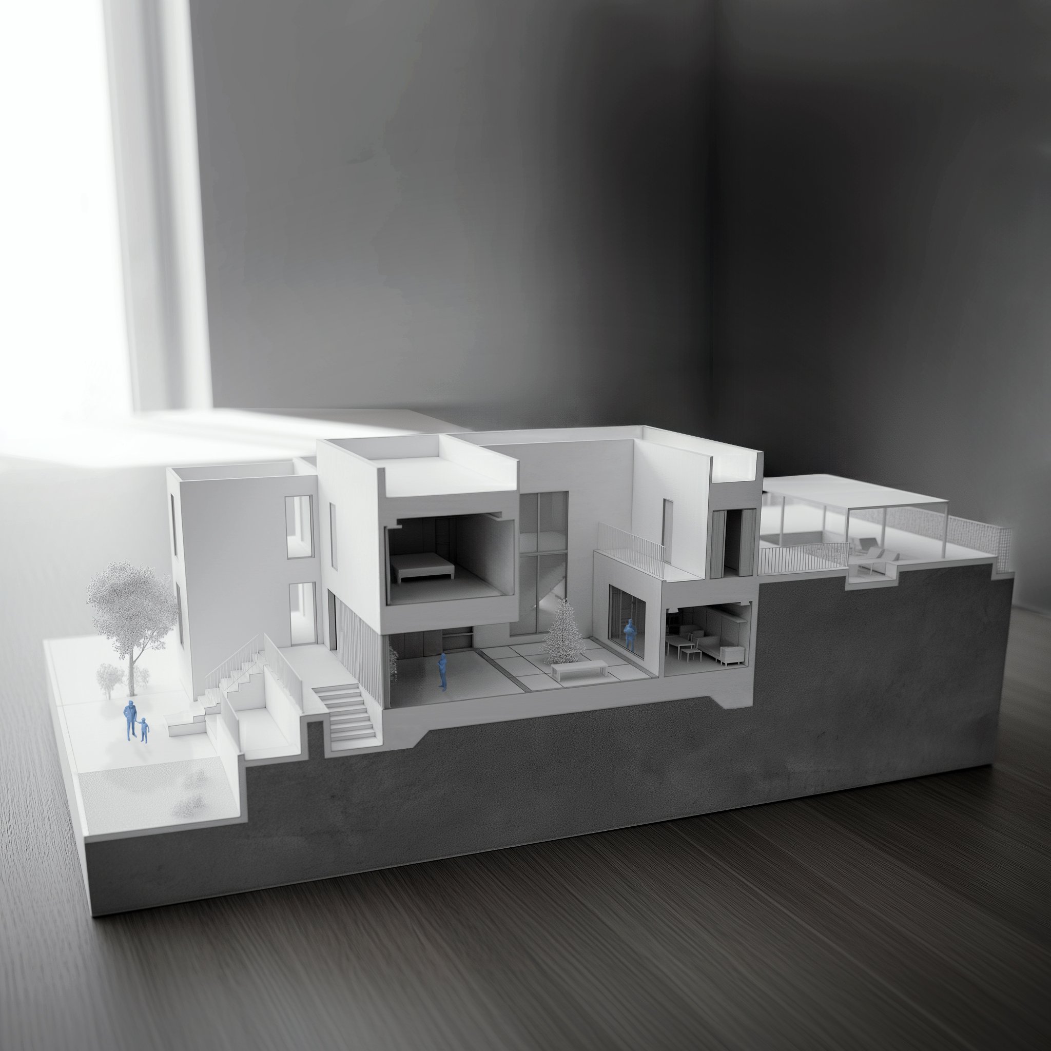 Yangpyeong Courtyard House Model