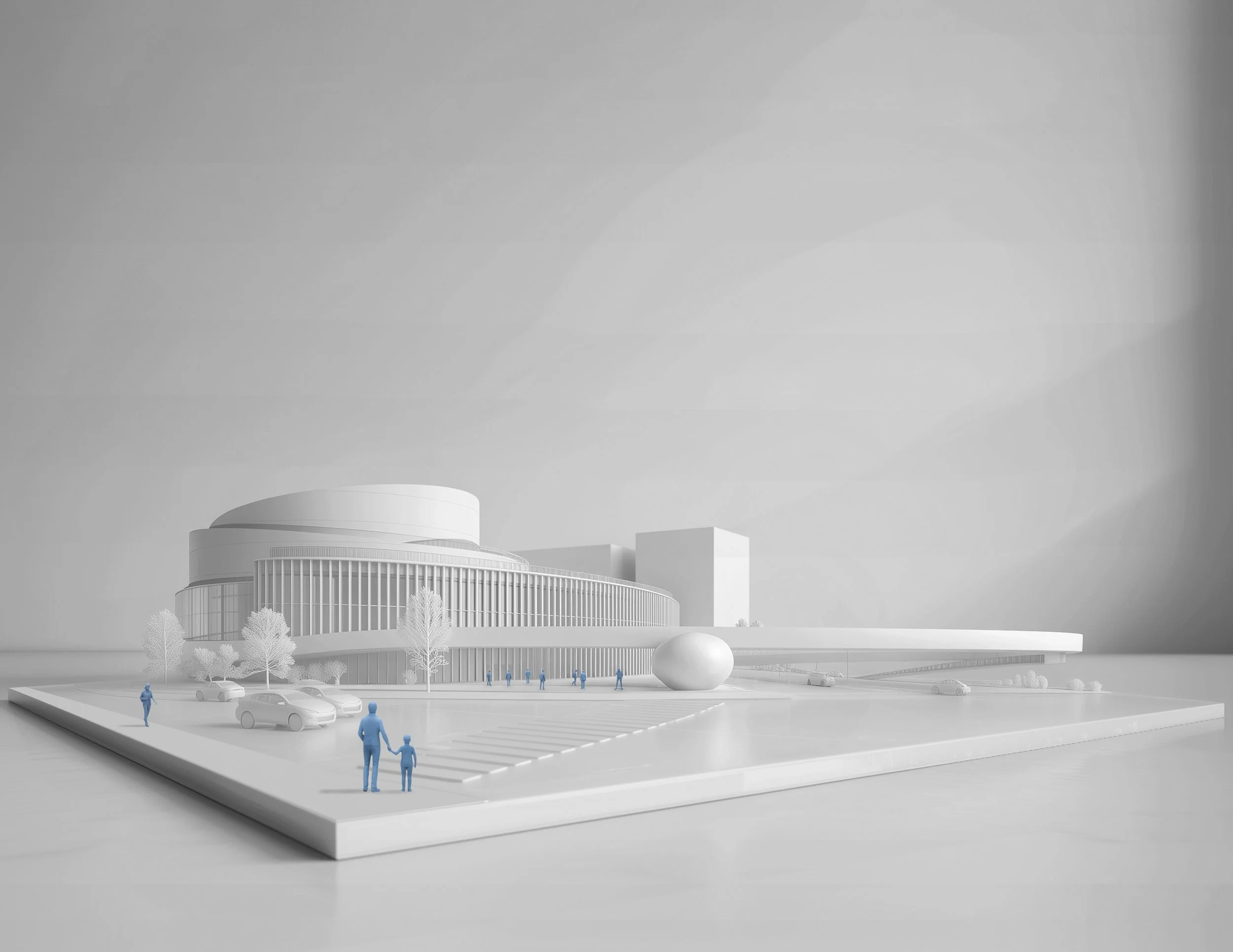 2nd Sejong Center for the Performing Arts - Model