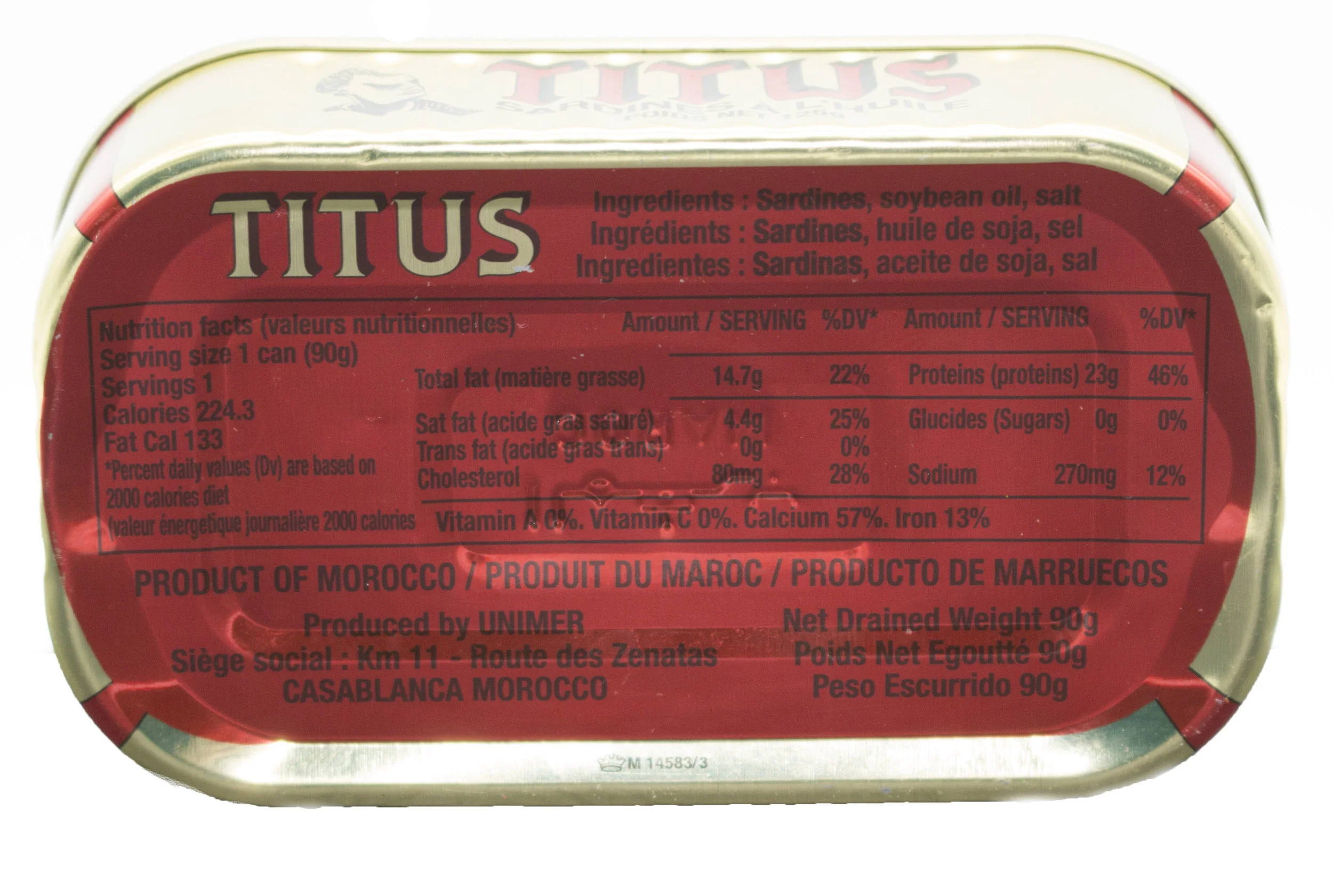 Titus Sardines Gold Coast Super Market
