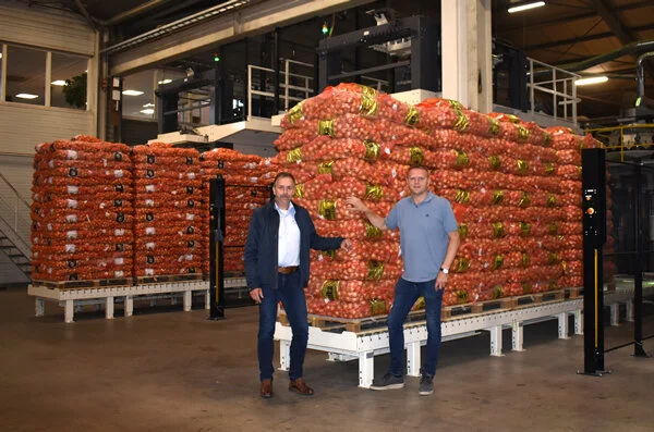 Hat trick for Dutch onion packer Jonika with Symach palletizers