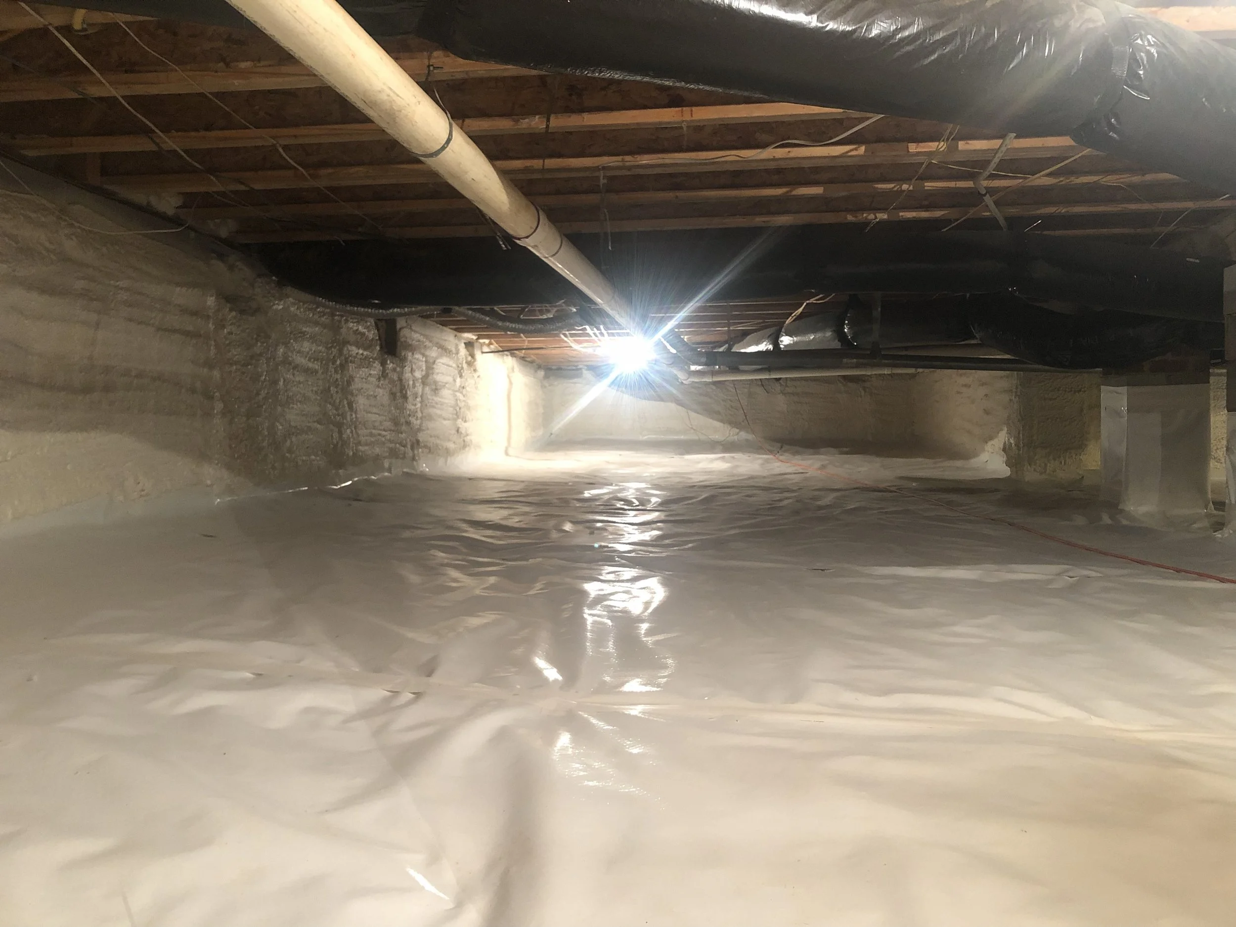 Triangle Radiant Barrier - Crawlspace Spray Foam 02.jpg