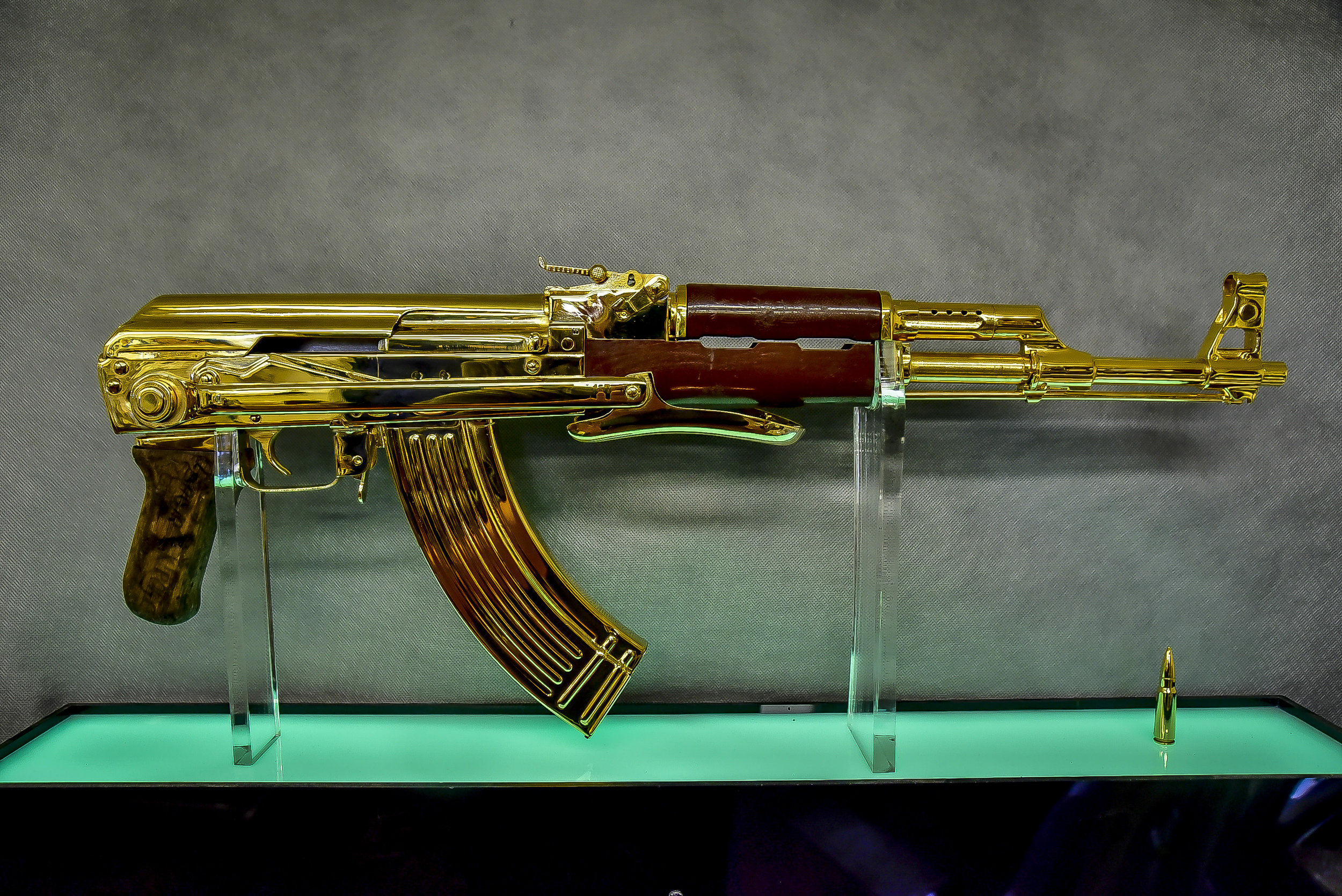 24-Karat Gold-Plated AK47
