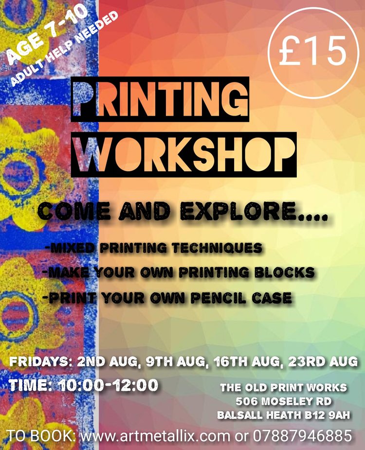 Printing workshop