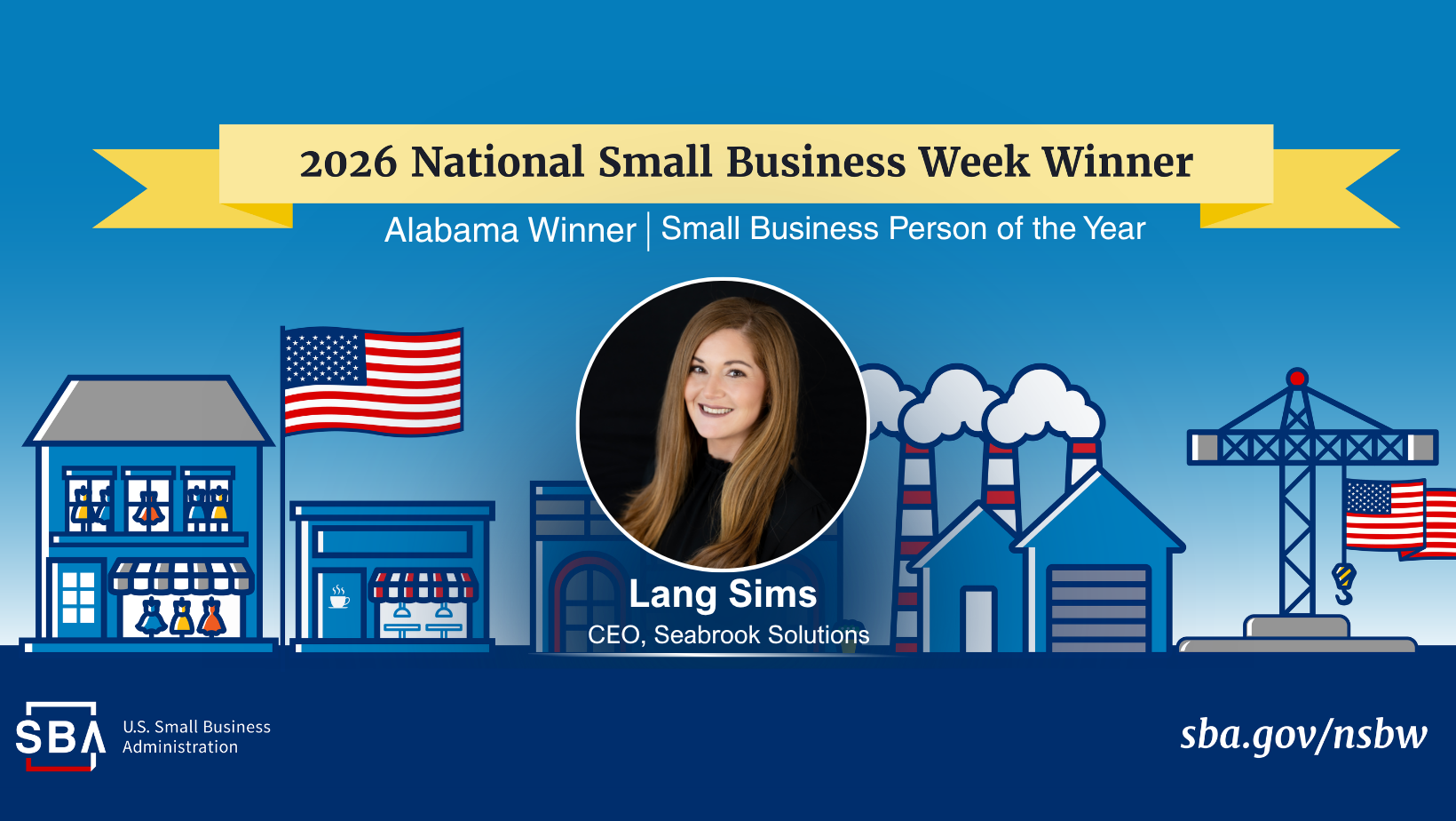 Seabrook Solutions CEO Named SBA’s Person of the Year for Alabama