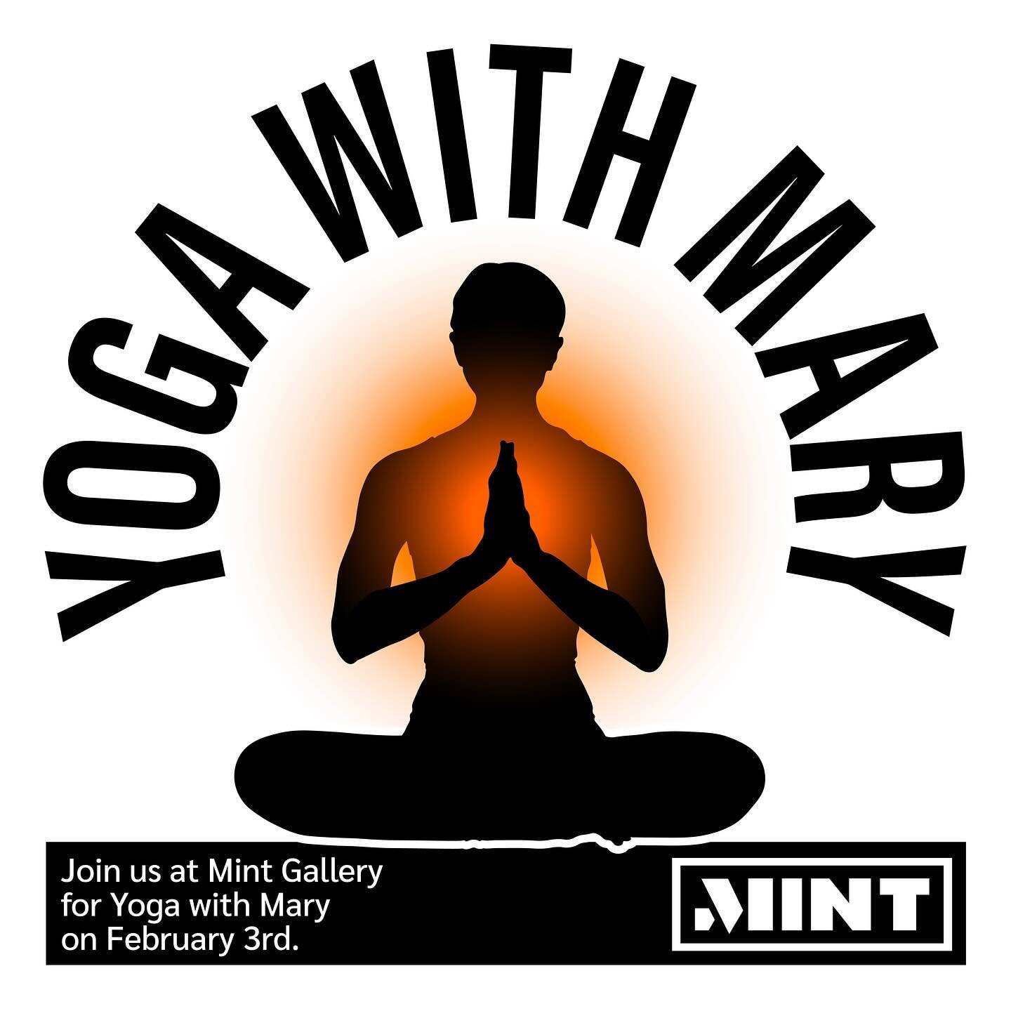 🌟 Rise, shine, and set your intentions on the mat with @mary2thegame and @vinylandvinyasa 🧘🏽&zwj;♀️ Join us on February 3rd at 10:45 AM for a rejuvenating yoga session!

Let's welcome the new year together with open hearts and focused minds. Allow