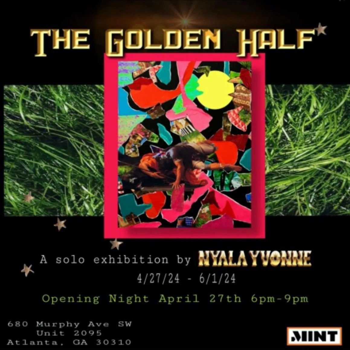 ✨ Join us for an extraordinary exhibition by Nyala Yvonne, one of our talented Leap Year Artists 🎨 @golden.half

Immerse yourself in a captivating blend of coming-of-age storytelling and experimental afro-surrealist collage art.

 🌟 This immersive 
