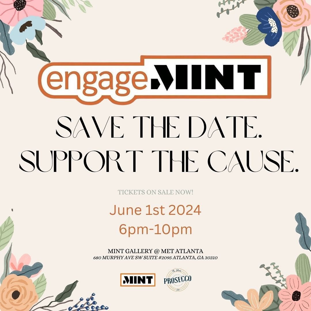 Only 24 days left until EngageMINT 2024! 🎨✨ 

Don&rsquo;t miss your chance to be part of an unforgettable celebration of art and community. 

With your sponsorship, you&rsquo;ll directly contribute to our mission of nurturing emerging talent, promot