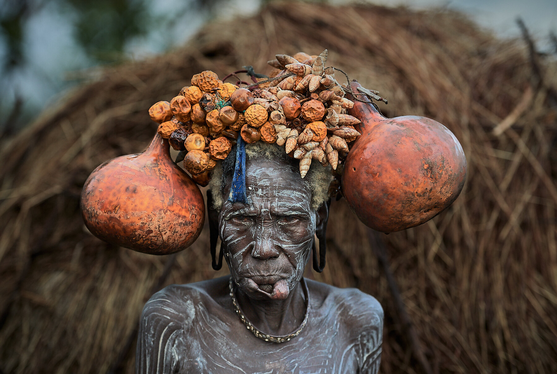 Mursi woman, Omo Valley, Ethiopia