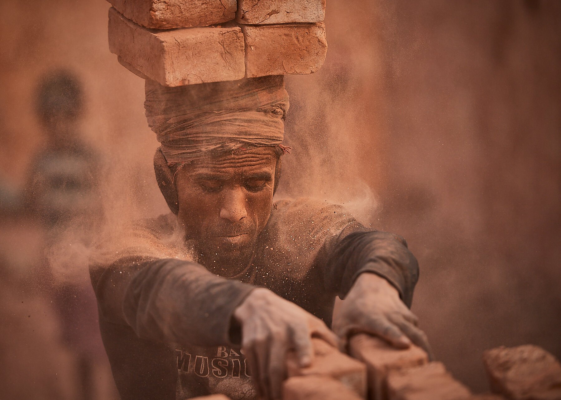 Brick factory worker, Bangladesh