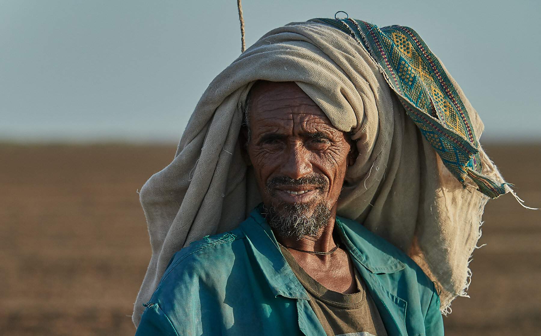 Salt caravan camel driver, Afar region, Ethiopia