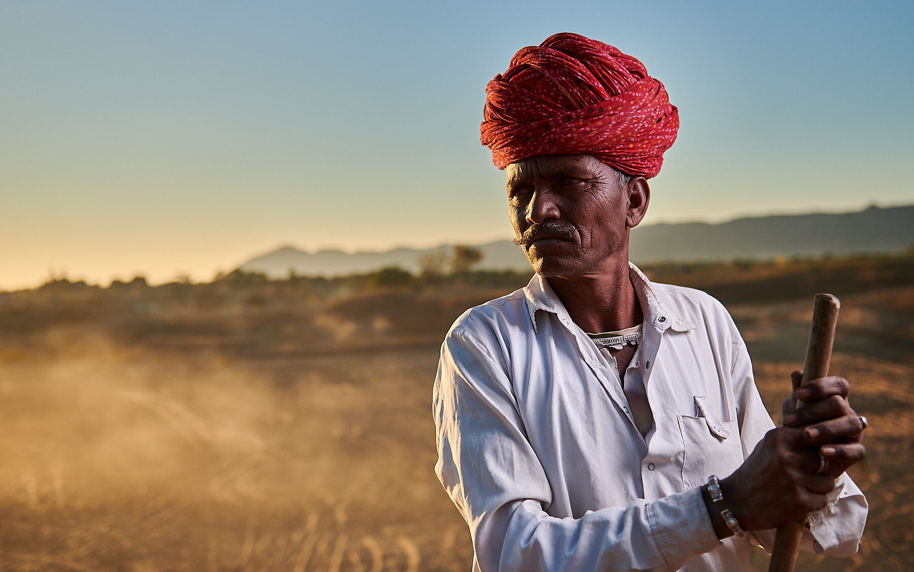 Rabari camel driver, Rajasthan, India