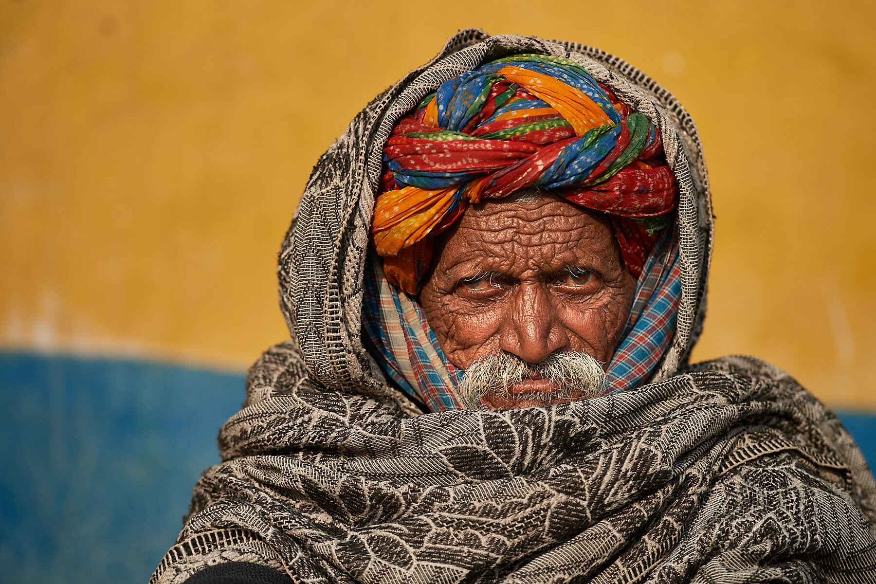 Rabari village elder, Pali, Rajasthan, India