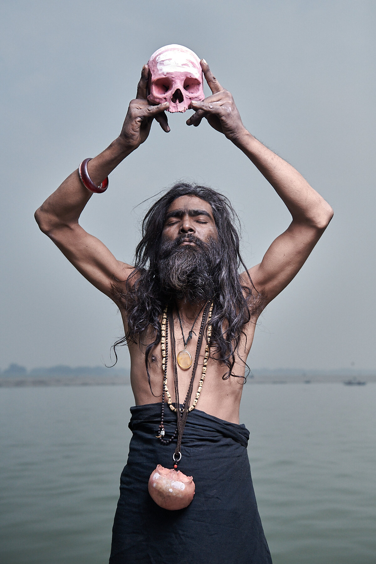 Aghori sadhu, Varanasi, India