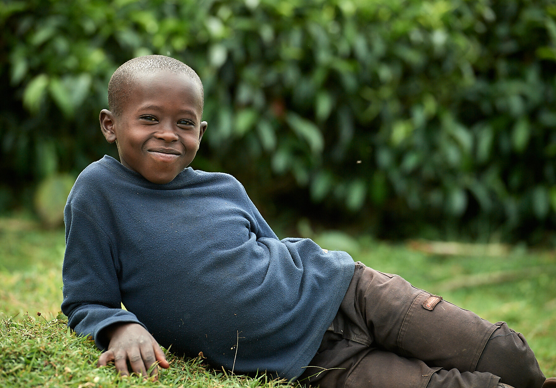Young Kenyan, ready for his next Gap ad!