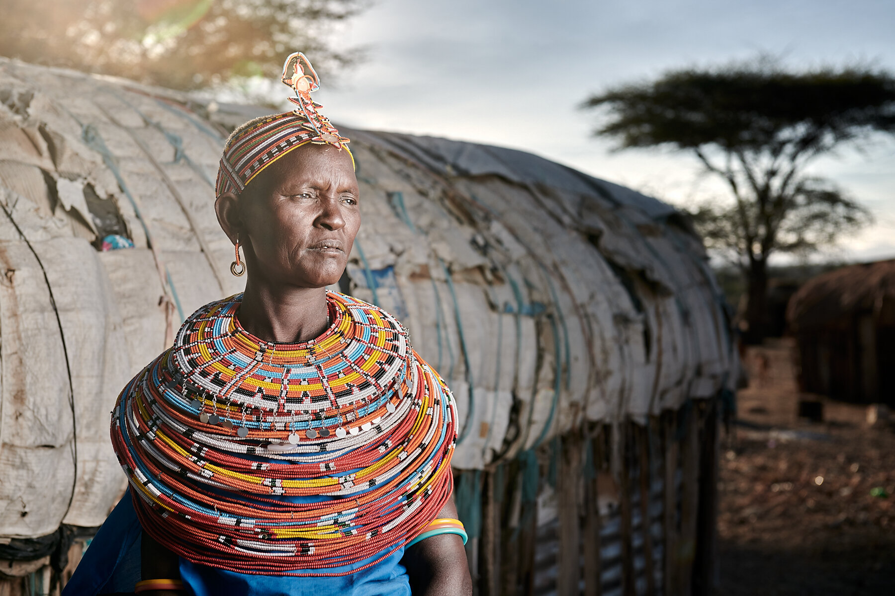 Samburu woman, Kenya