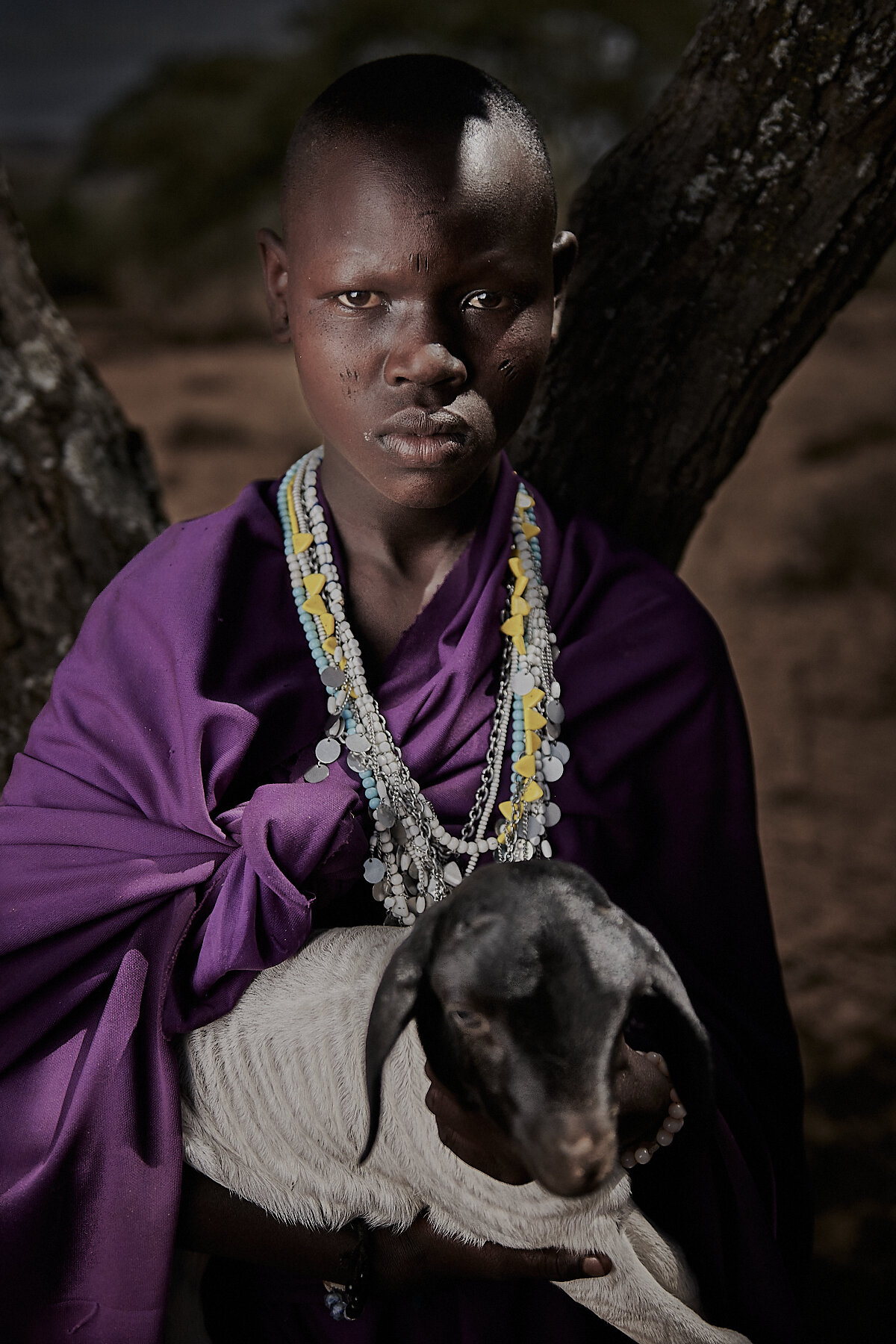 Maasai woman, village near the Rift Valley, northern Tanzania