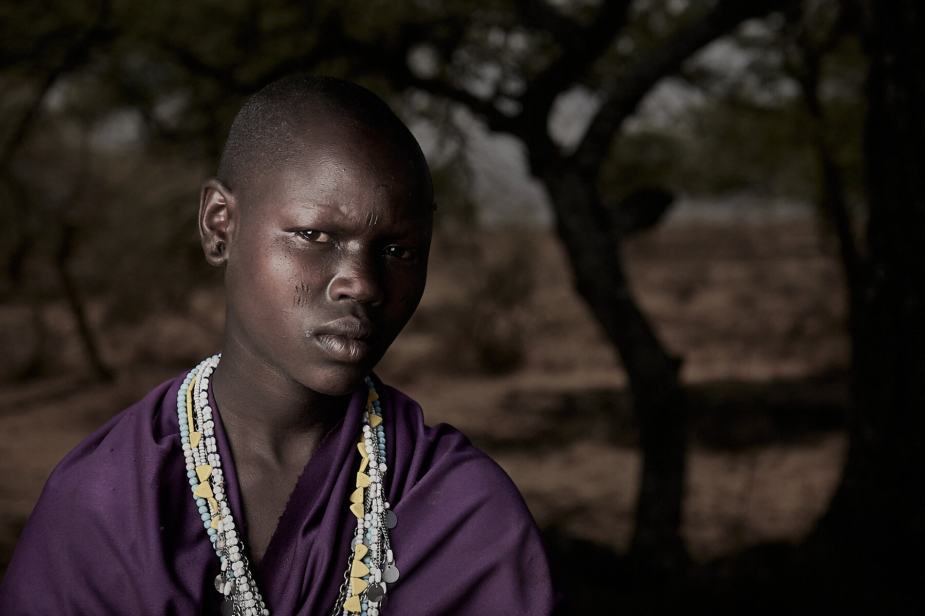 Maasai woman, village near the Rift Valley, northern Tanzania