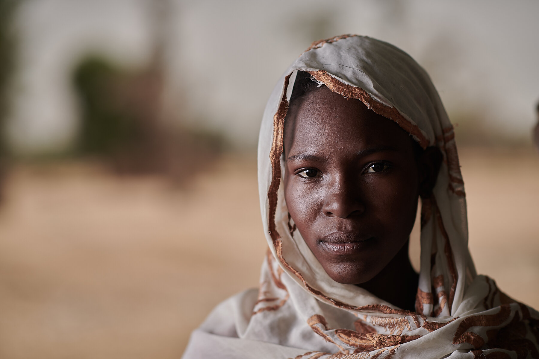 Young Malian woman, village near Segou