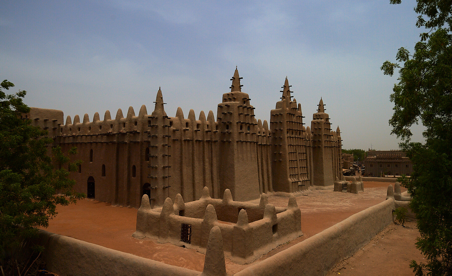 The famous Djenne mud mosque