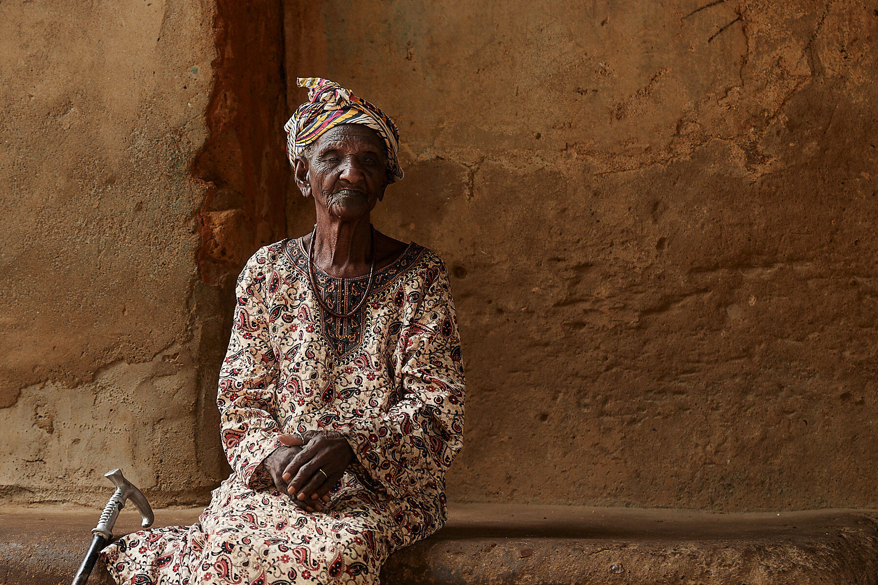 Old matriarch, village near Segou