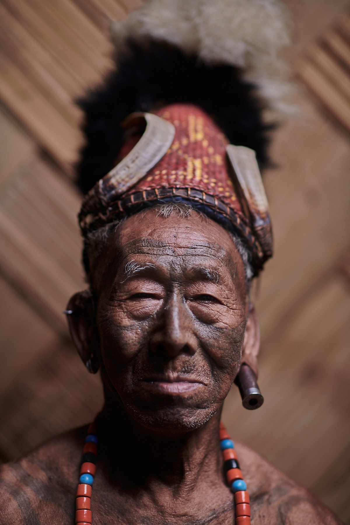 Hapwang Wangsha, a 90yrs old Konyak head-hunter