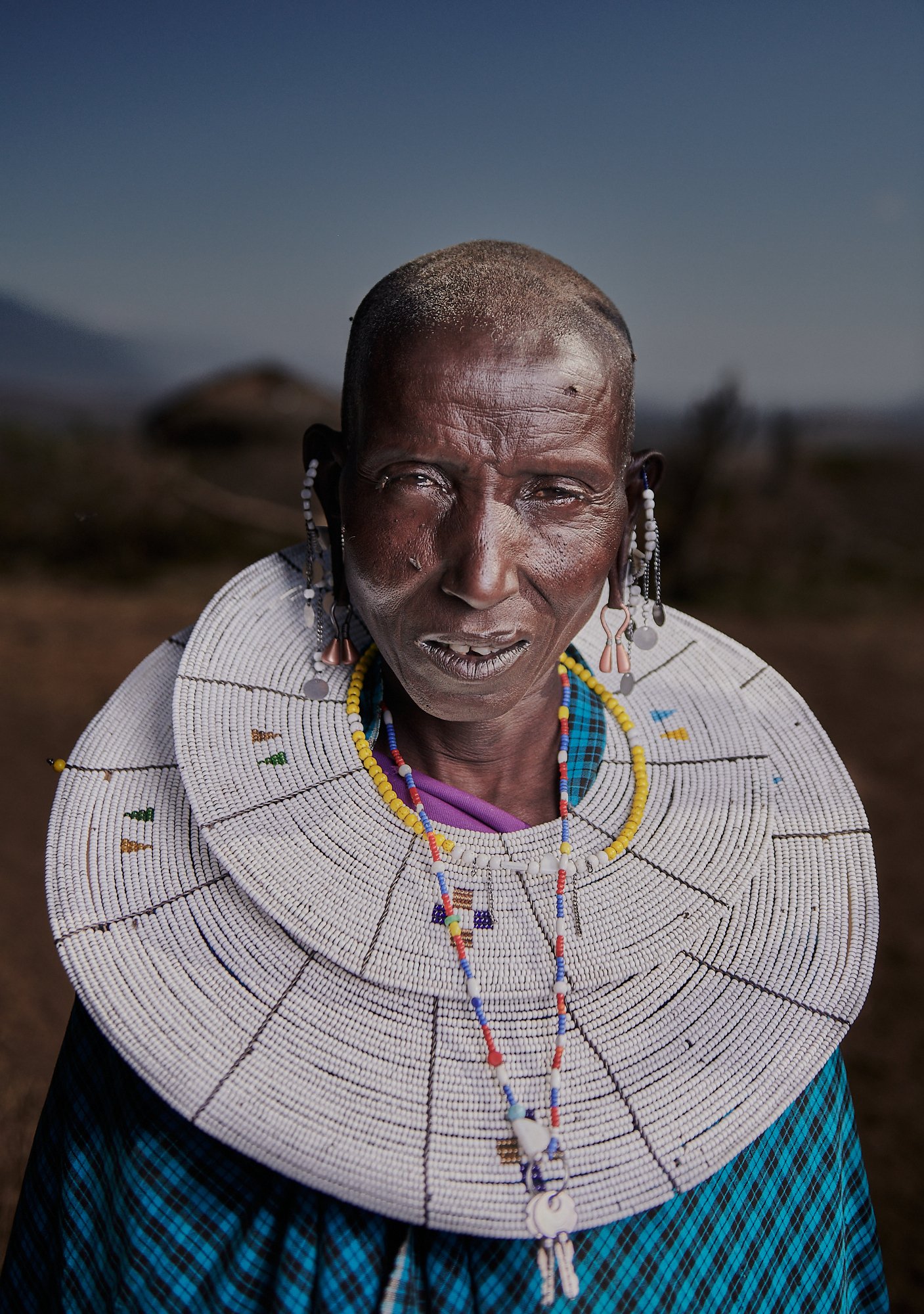 Elder Maasai wife from Tanzania