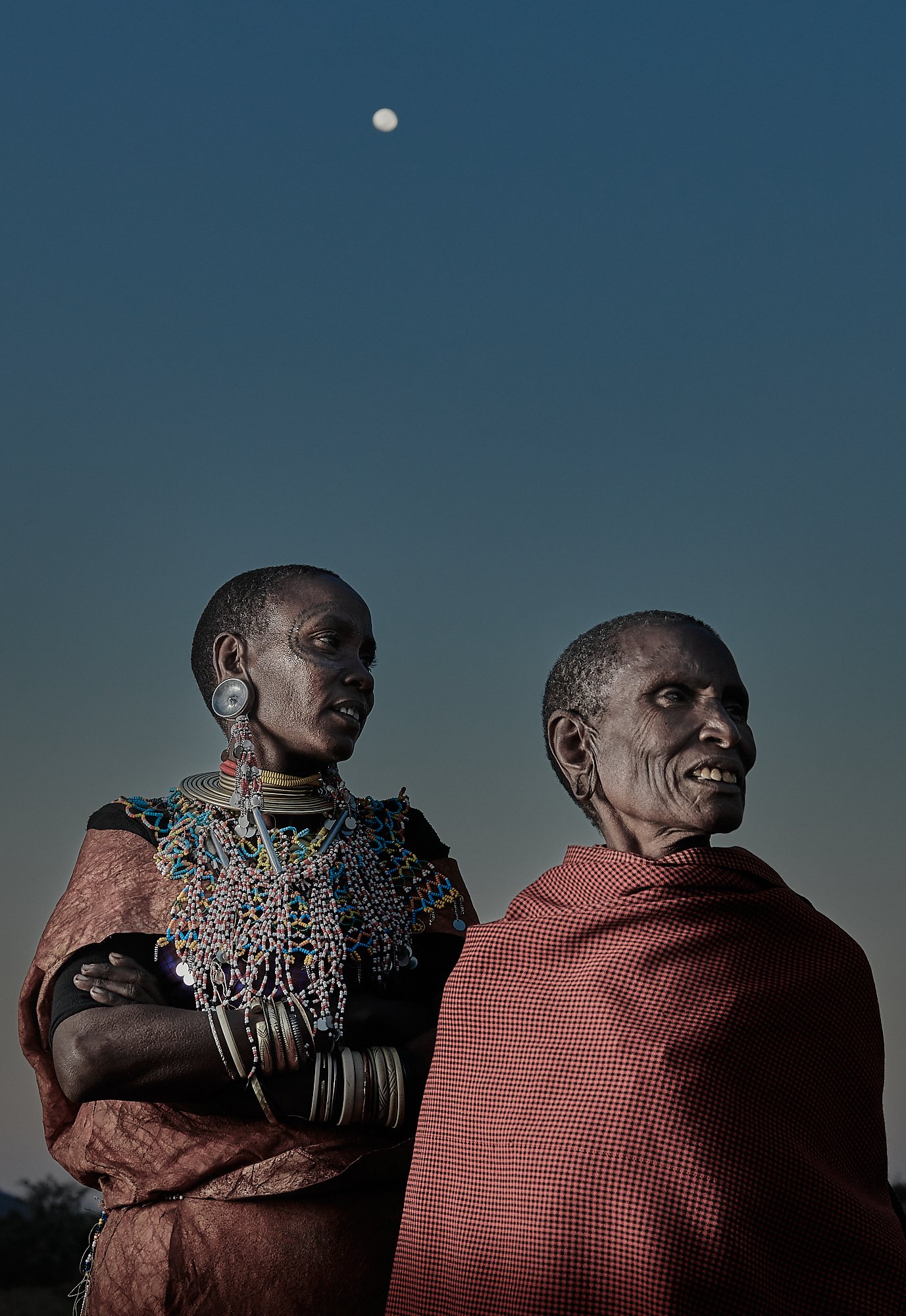 Elder Datoga women - Datoga are the blacksmiths of the entire region