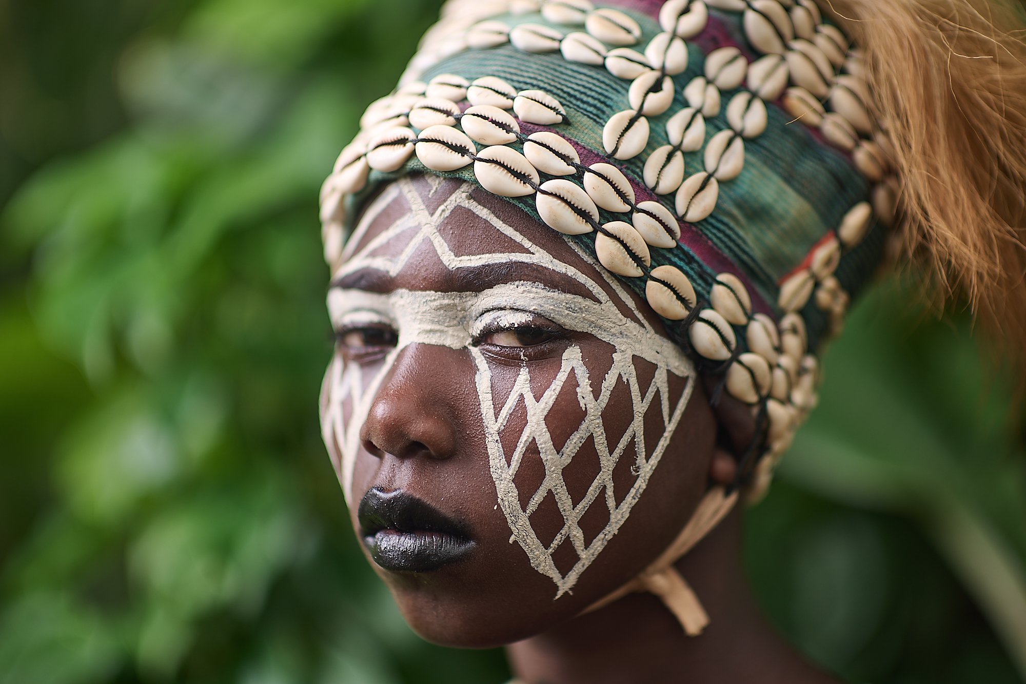 Young Jongleur girl, Man area, Ivory Coast