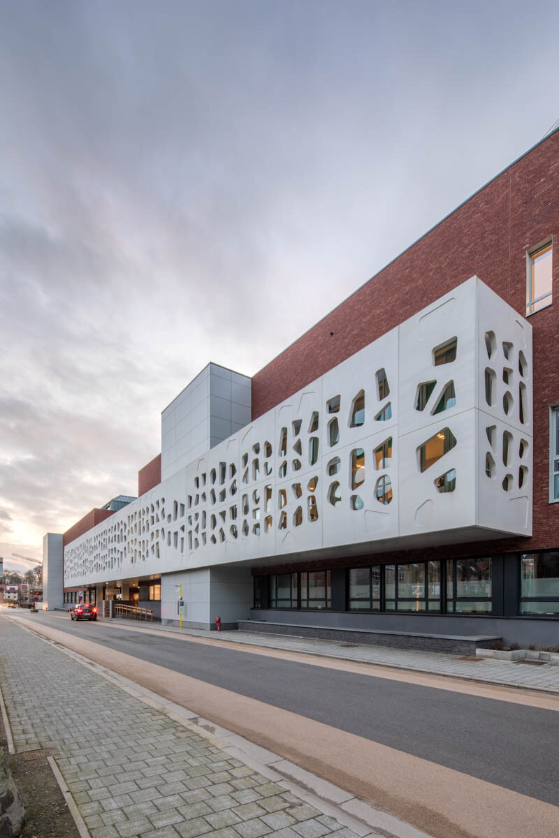 Architectuur fotografie Sint-Jozef Kliniek Bornem