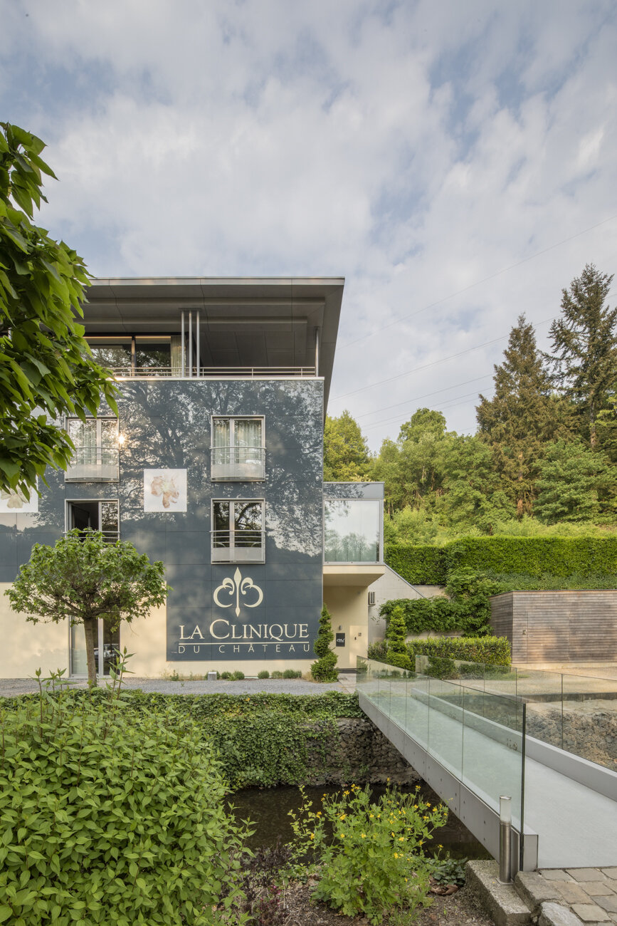 photographie chateau des thermes chaudfontaine