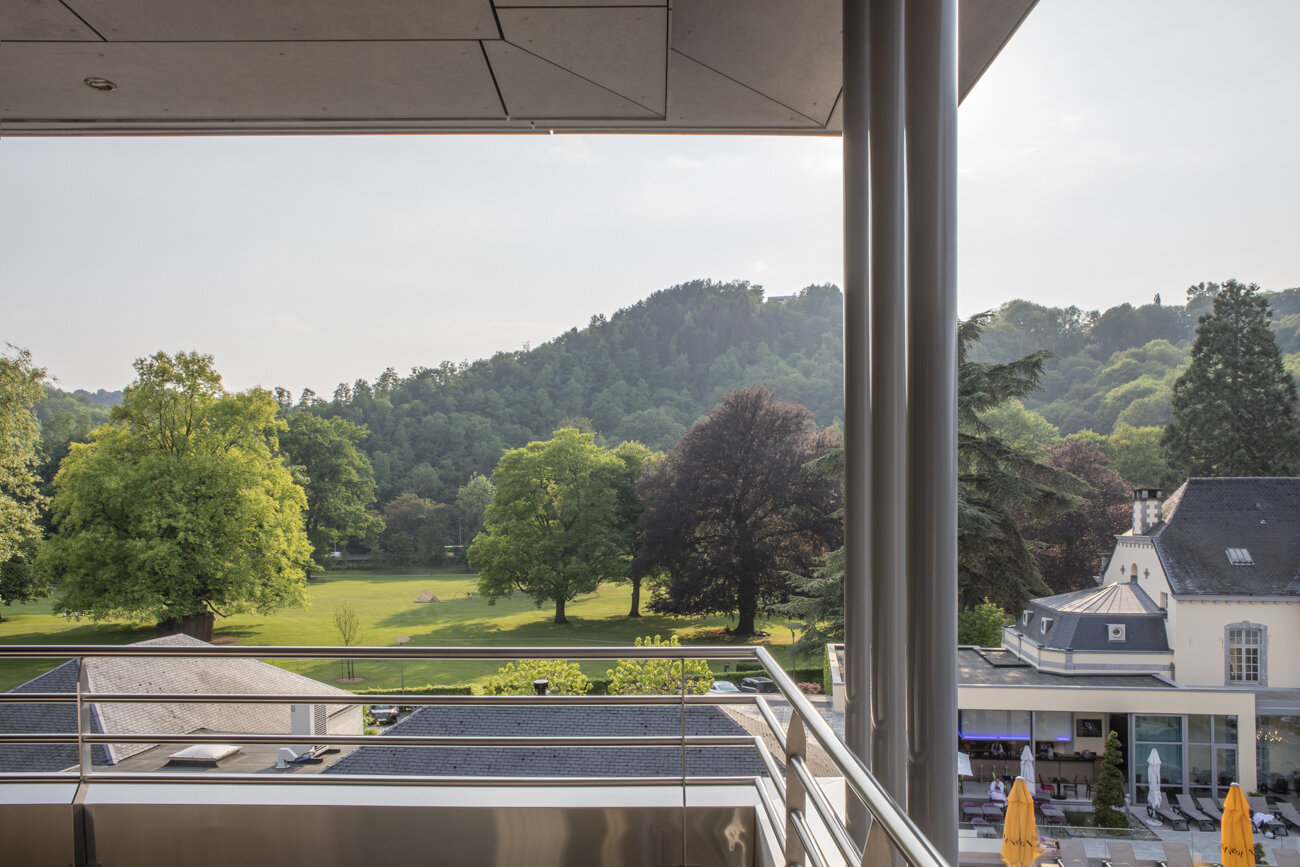 photographie chateau des thermes chaudfontaine