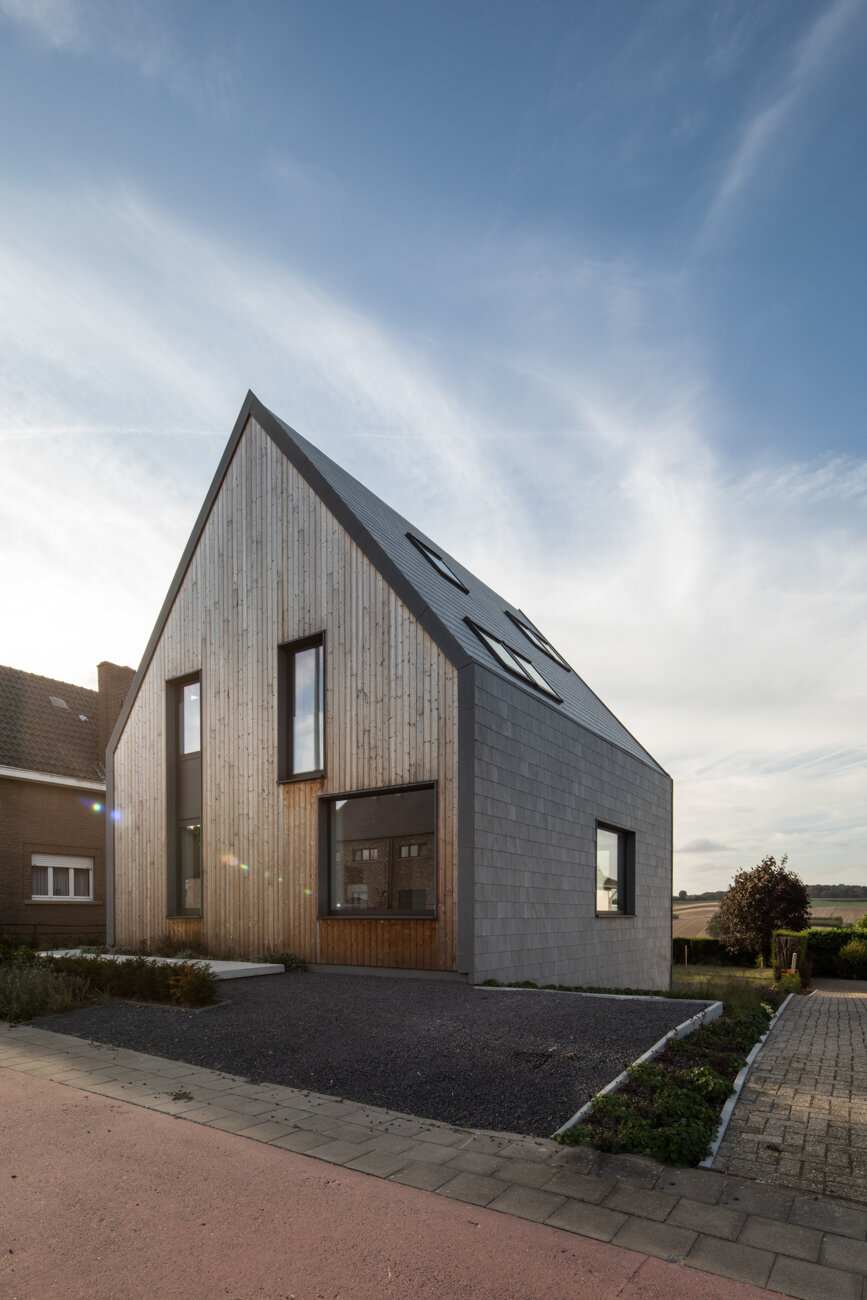 Fotografie nieuwbouw project Leefdaal