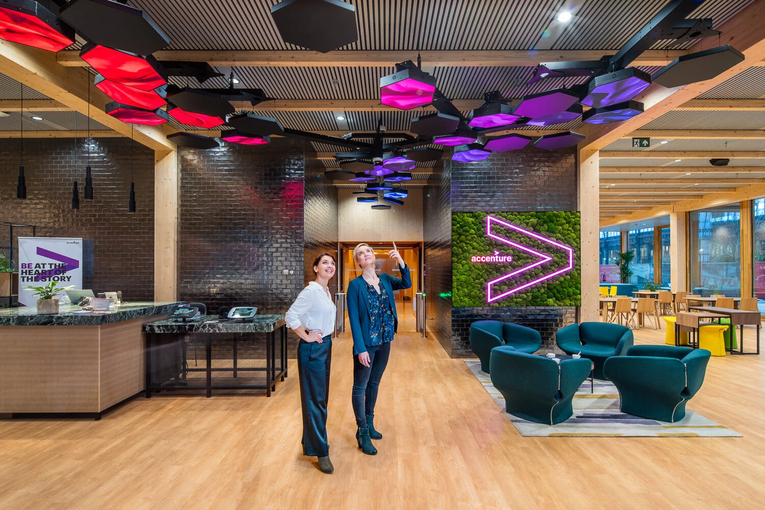 Ocular installatie bij Accenture