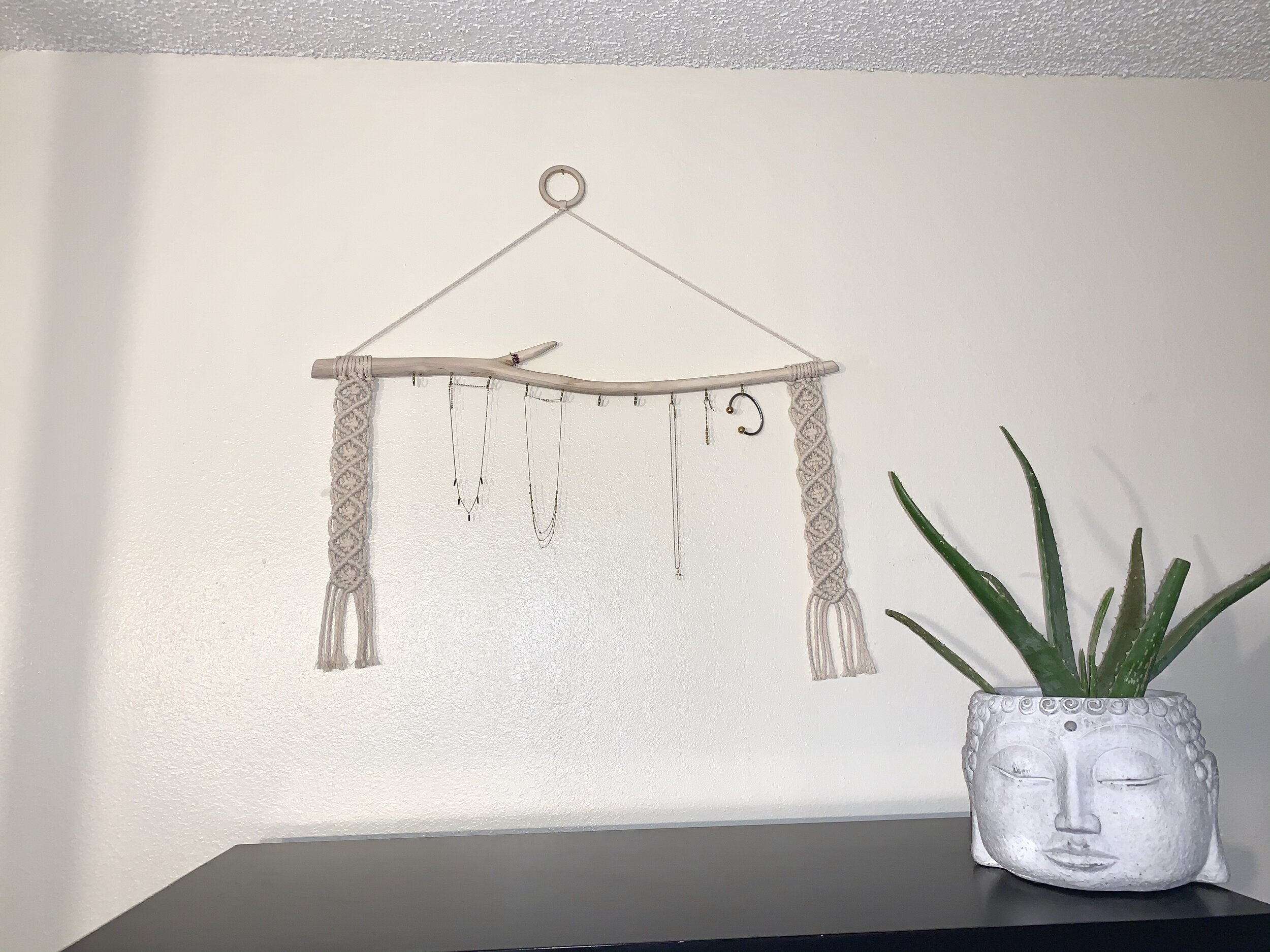 Macramé Jewelry Hanger