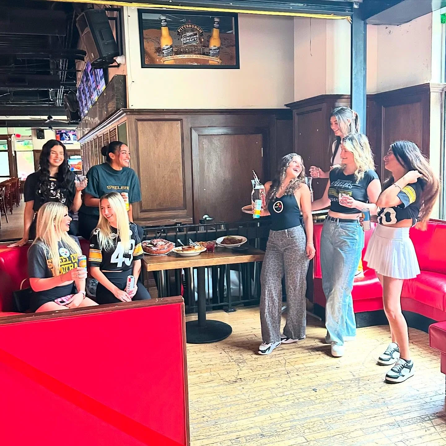 Happy Steelers Season, Pittsburgh!

Join us Next Saturday August 16th during the Steelers v. Buccaneers game for a chance to win our huge VIP Booth for you and your friends for the Steelers Season Opener against the Seahawks on Sunday September 14th!