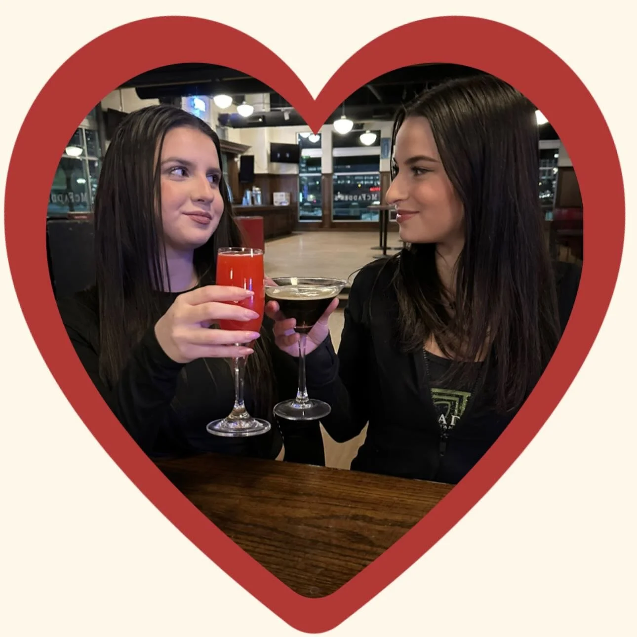 McFadden&rsquo;s is for the girls! Grab yours and come see us on Sunday February 15th for a mat pilates class, galentines day drink menu with a free drink, and free tiny bites! 
-
At 11am enjoy free access to vendors for tiny tattoos (@lsteele.ink ) 