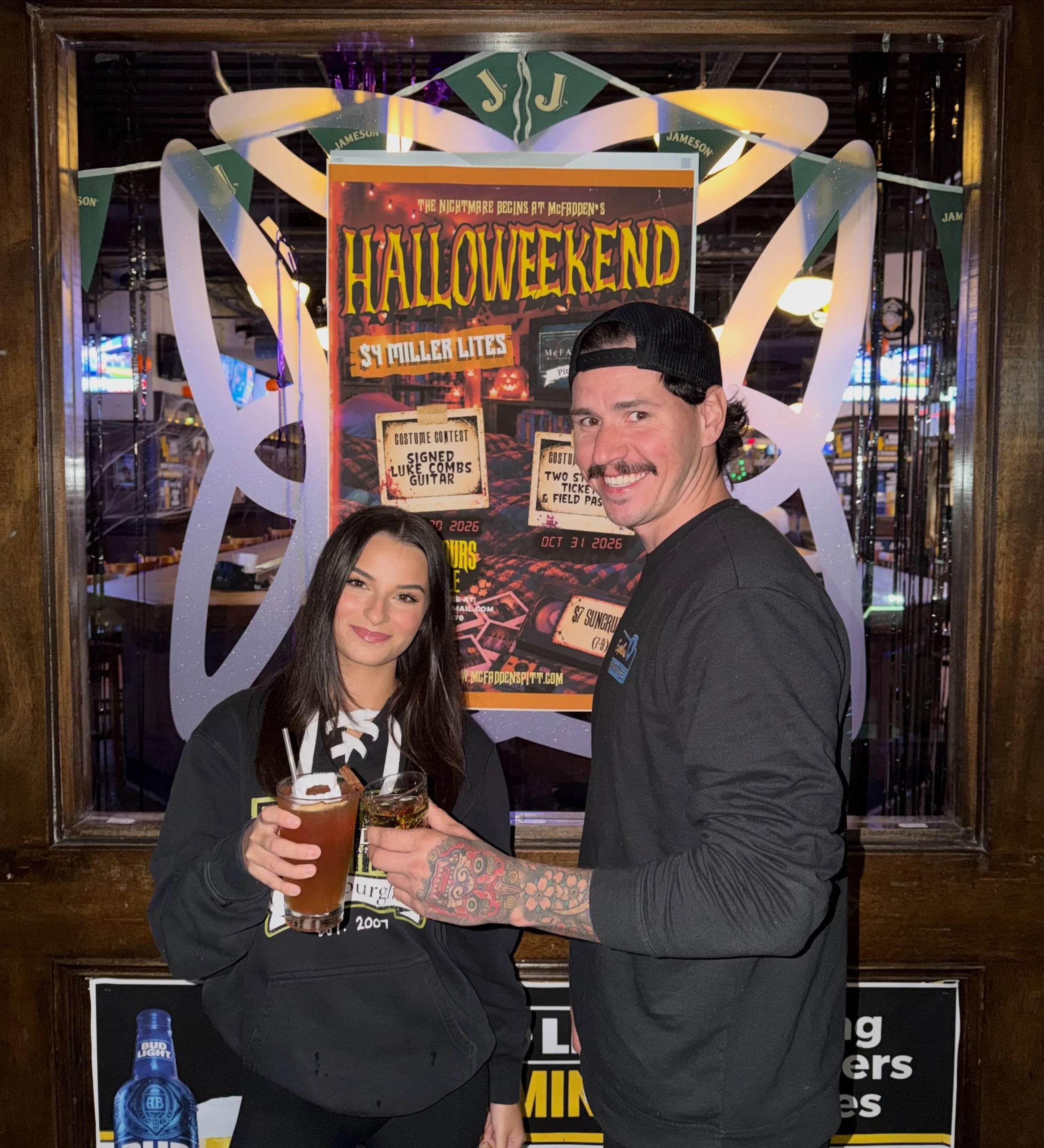 Happy Saturday, Pittsburgh! 🍻

Our Halloween Drink Menu is only available for a few more days, don&rsquo;t miss it! 👻
-
#mcfaddens #mcfaddyinz #mcfaddenspitt #412 #pittsburghbartender