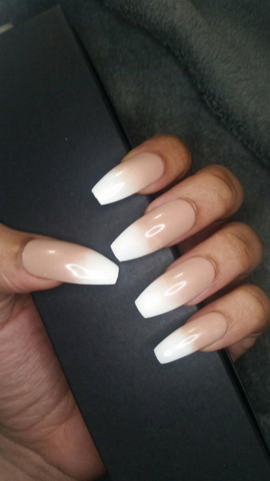 Ombre Nails Naked