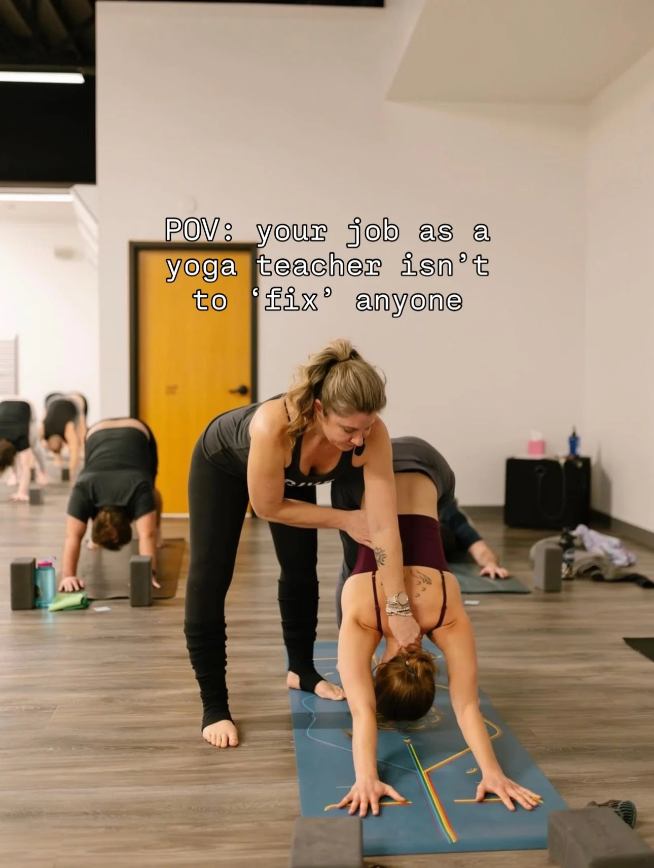 Let&rsquo;s take some of that pressure off of assisting.

Angela knows just the way ✨

Yoga Lab | Functional Assisting for Yoga Teachers
Friday June 19 | 5:30 - 8:30pm
Led by Angela Bompiani | $75
Eligible for YACEP continuing education credits for r