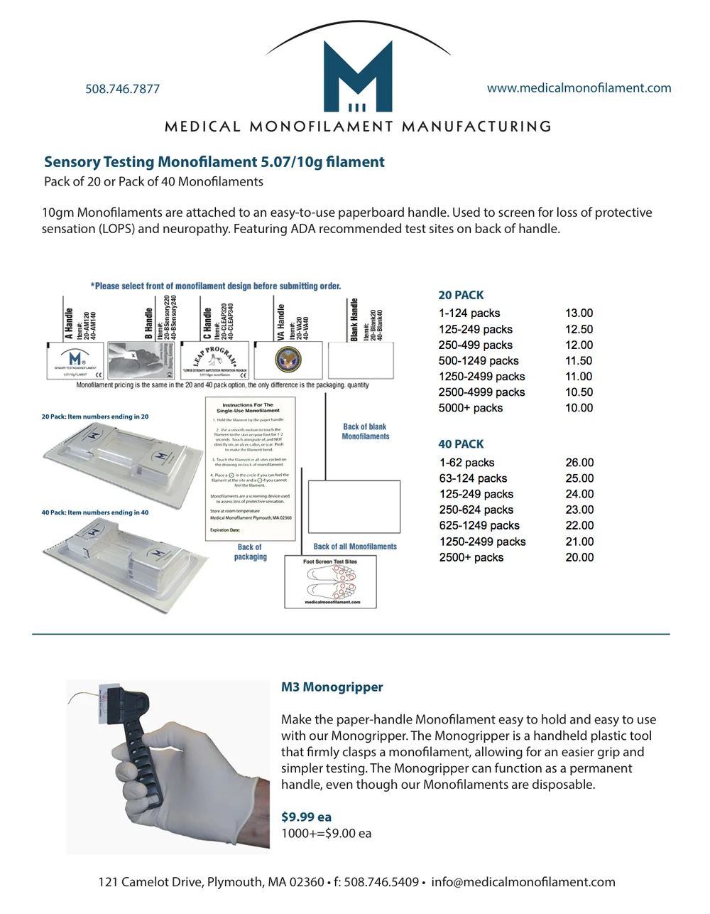 Catalog — Medical Monofilament