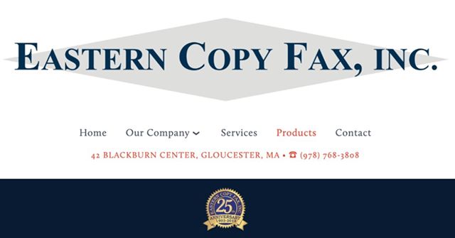Some of our products you may not know about at Eastern Copy Fax. Let us know how we can help you. 
www.easterncopyfax.com
Konica Minolta Multifunctional Printers
Black & White & Color Multifunctional Printers
Refurbished Multifunctional Pr