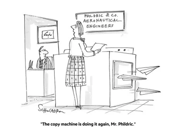 A little #copierhumor. Do you use Canon or Konica Minolta? Need an upgrade? A service plan? What's your line of work - everyone still uses paper!
contact us www.easterncopyfax.com to learn more
#KonicaMinolta #OfficeMachines #CanonCopier #PrinterSu