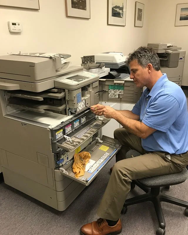 Don't forget the routine maintenance that we provide as part of your lease!  www.easterncopyfax.com
Multifunction printers may look like large and sturdy pieces of office equipment, however they are actually quite fragile in nature. There is a great