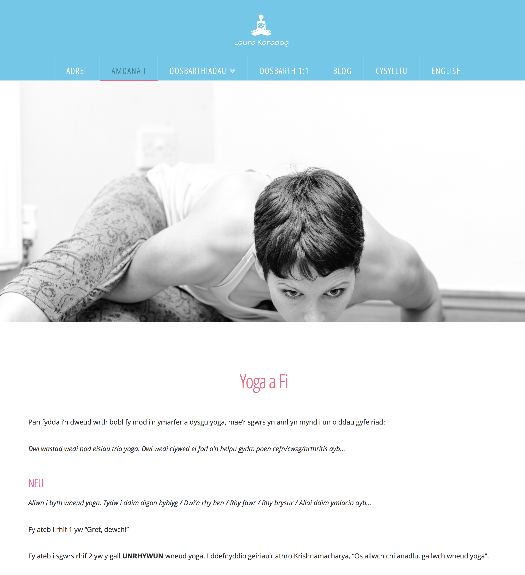 Yoga Laura Karadog
