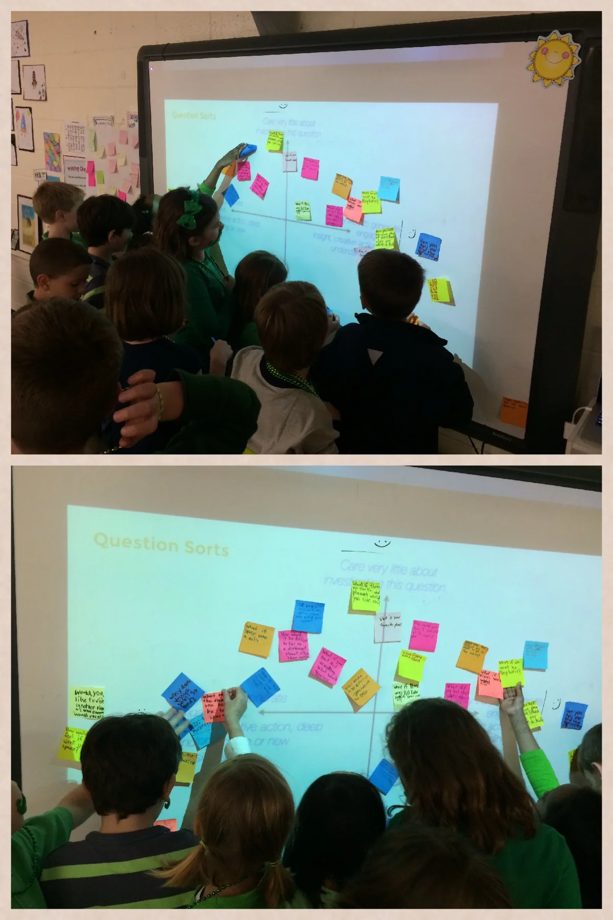 Visible Thinking Routine: Question Sorts Poster