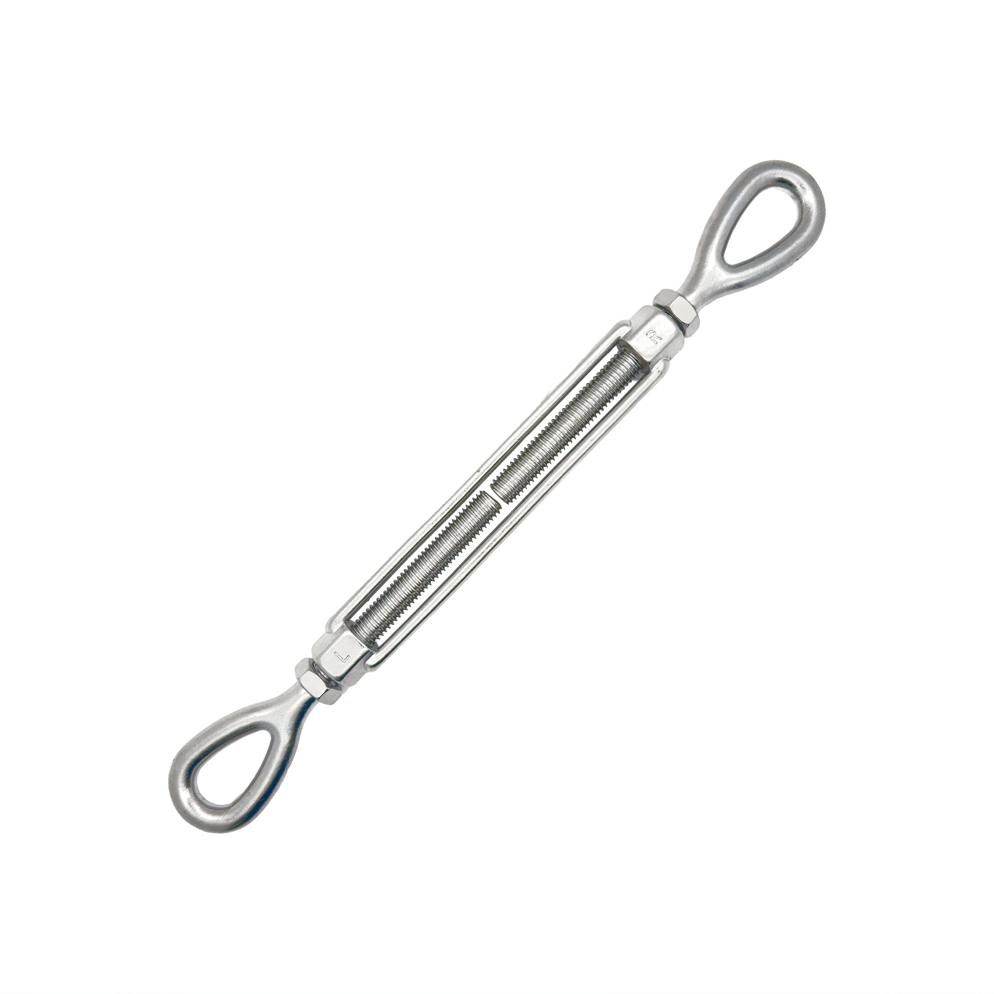 US STYLE EYE AND EYE TURNBUCKLE UNC THREAD WITH TWO NUTS  -  T6OBTBK-EEXX-XXXXUS