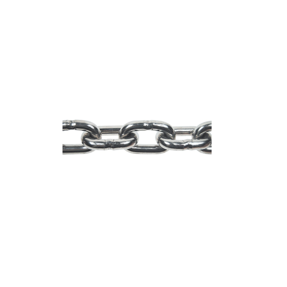 Stainless Steel Proof Coil Chain By The Foot - 5/8 - T316