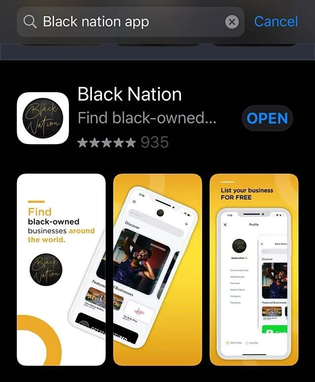 Download now. @blacknationapp #amplifymelanatedvoices