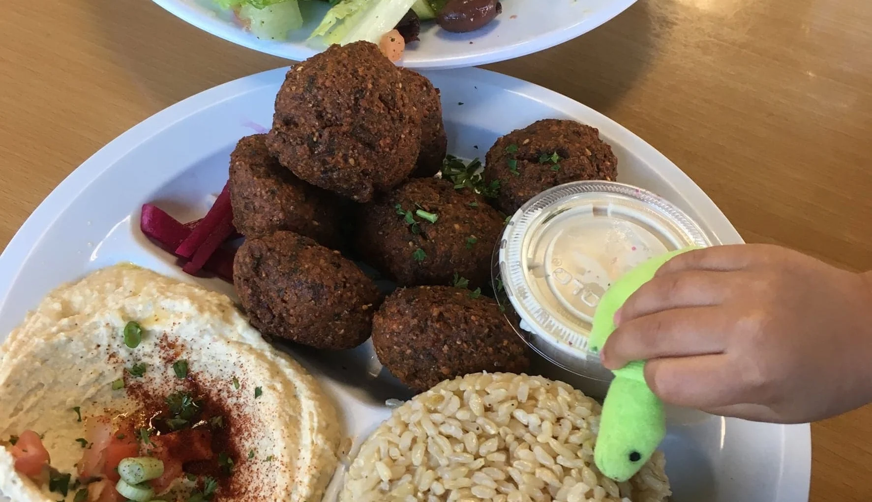 falafel married to health